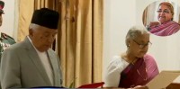 नवनियुक्त प्रधानमन्त्री कार्कीले लिइन् शपथ, ६ महिनाभित्र प्रतिनिधिसभाको नयाँ निर्वाचन