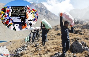 थोराङ्ला पास सरसफाइ, ६५ बोरा फोहर सङ्कलन