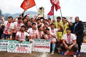 त्रिवेणी कपः एपीएफ लगातार दोस्रोपटक च्याम्पियन 