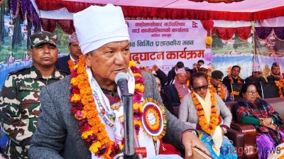 मुलुकको राष्ट्रिय संकट अन्त्य गर्न ठूला दलबीच समीकरणः मन्त्री गुरुङ