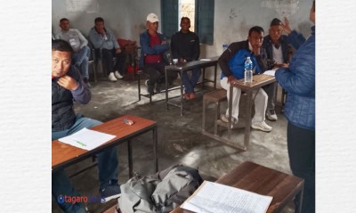 रास्वपा लमजुङका नेता पौडेलको दादागिरी, नियम विपरित बैठकमा सहभागी, उल्टै धम्की