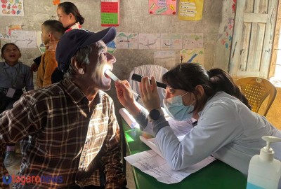सीएमसीको निःशुल्क स्वास्थ्य शिविरमा २ सय २६ लाभान्वित  