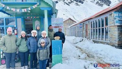 मनाङ हिमपात: तिलिचो बेसक्याम्पमा ९ वर्षीय वालक सहित १५ जना अलपत्र