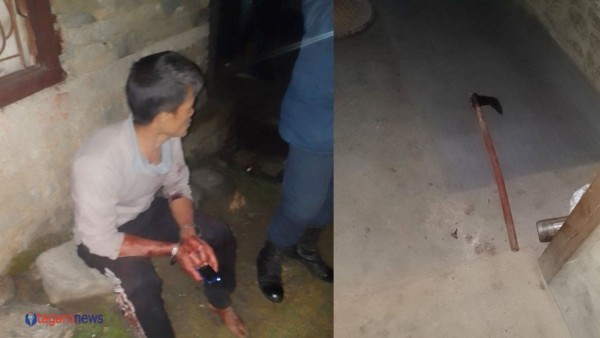 लमजुङमा आफ्नै श्रीमतीलाई धारिलो हतियार प्रहार गर्ने पक्राउ 