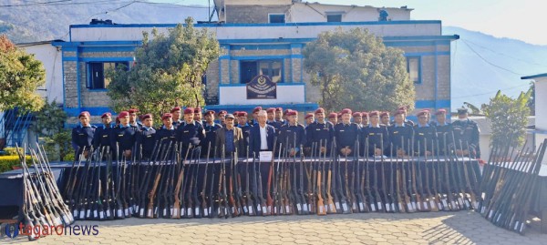 लमजुङमा १ सय १२ नाल बन्दुक बरामद