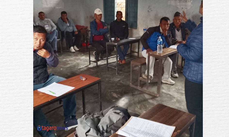 रास्वपा लमजुङका नेता पौडेलको दादागिरी, नियम विपरित बैठकमा सहभागी, उल्टै धम्की